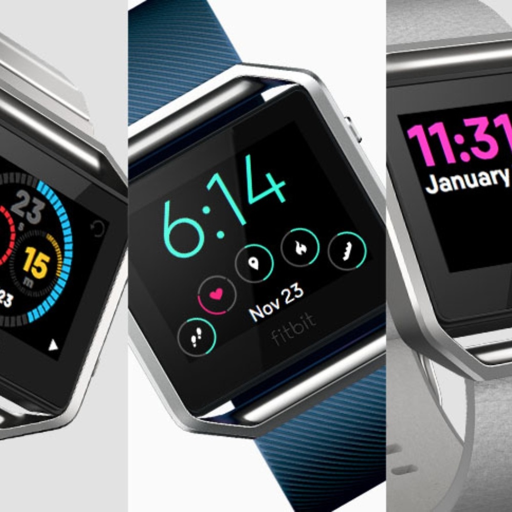 Fitbit Blaze watch, 8 colors, size Large Small